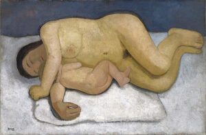Paula Modersohn-Becker, Liegende Mutter und Kind II, 1906, Paula Modersohn-Becker Museum, Bremen, © Paula Modersohn-Becker Museum, Bremen